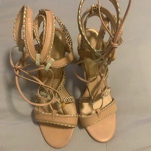 Woman’s cute summer heels